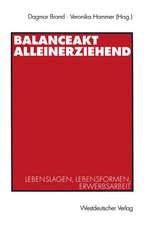 Balanceakt Alleinerziehend: Lebenslagen, Lebensformen, Erwerbsarbeit