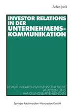 Investor Relations in der Unternehmenskommunikation