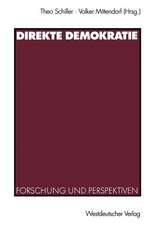 Direkte Demokratie: Forschung und Perspektiven