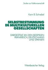 Selbstbestimmung in multikulturellen Gesellschaften