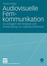 Audiovisuelle Fernkommunikation: Grundlage der Analyse und Anwendung von Videokonferenzen