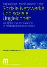 Soziale Netzwerke und soziale Ungleichheit: Zur Rolle von Sozialkapital in modernen Gesellschaften