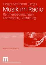 Musik im Radio: Rahmenbedingungen, Konzeption, Gestaltung