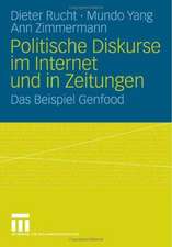 Politische Diskurse im Internet und in Zeitungen: Das Beispiel Genfood