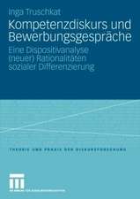 Kompetenzdiskurs und Bewerbungsgespräche