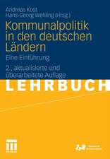 Kommunalpolitik in den deutschen Ländern: Eine Einführung