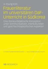 Frauenliteratur im universitären DaF-Unterricht in Südkorea