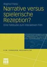 Narrative versus spielerische Rezeption?: Eine Fallstudie zum interaktiven Film