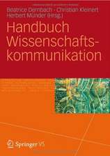 Handbuch Wissenschaftskommunikation