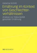 Ernährung im Kontext von Geschlechterverhältnissen: Analyse zur Diskursivität gesunder Ernährung