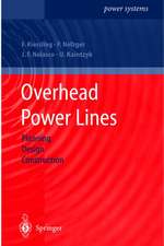 Overhead Power Lines: Planning, Design, Construction