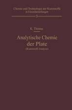 Analytische Chemie der Plaste (Kunststoff-Analyse)