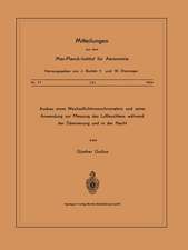 Ausbau eines Wechsellichtmonochromators und seine Anwendung zur Messung des Luftleuchtens Während der Dämmerung und in der Nacht