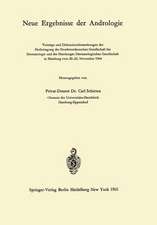 Neue Ergebnisse der Andrologie: Vorträge und Diskussionsbemerkungen der Herbsttagung der Nordwestdeutschen Gesellschaft für Dermatologie und der Hamburger Dermatologischen Gesellschaft in Hamburg vom 20.–22. November 1964