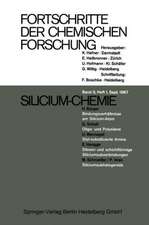 Fortschritte der Chemischen Forschung: Silicium-Chemie / Angewandte Chemie / Mehrelektronen-Modelle / Organische Chemie und Naturstoffe