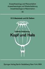 Örtliche Betäubung: Kopf und Hals