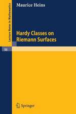 Hardy Classes on Riemann Surfaces