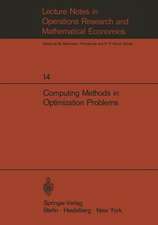 Computing Methods in Optimization Problems: Papers presented at the 2nd International Conference on Computing Methods in Optimization Problems, San Remo, Italy, September 9–13, 1968