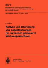 Analyse und Beurteilung von Lagesteuerungen für numerisch gesteuerte Werkzeugmaschinen