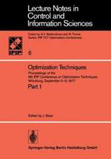 Optimization Techniques: Proceedings of the 8th IFIP Conference on Optimization Techniques Würzburg, September 5–9, 1977