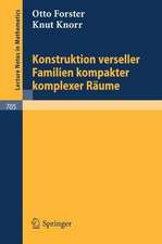 Konstruktion verseller Familien kompakter komplexer Räume