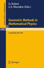 Geometric Methods in Mathematical Physics: Proceedings of an NSF-CBMS Conference Held at the University of Lowell, Massachusetts, March 19-23, 1979