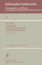 GI-NTG Fachtagung Struktur und Betrieb von Rechensystemen: Kiel, 19.–21. März 1980