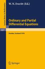 Ordinary and Partial Differential Equations: Proceedings of the Fifth Conference held at Dundee, Scotland, March 29-31, 1978