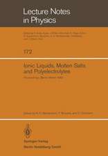 Ionic Liquids, Molten Salts, and Polyelectrolytes