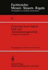 Fortschritte durch digitale Meß- und Automatisierungstechnik: INTERKAMA-Kongreß 1983