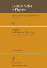 Quarks and Nuclear Structure: Proceedings of the 3rd Klaus Erkelenz Symposium Held at Bad Honnef, June 13–16, 1983