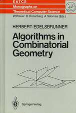 Algorithms in Combinatorial Geometry