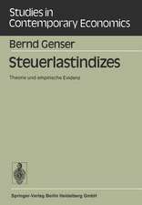 Steuerlastindizes: Theorie und empirische Evidenz