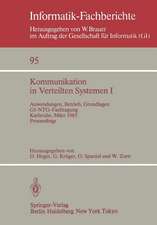 Kommunikation in Verteilten Systemen I: Anwendungen, Betrieb, Grundlagen. GI/NTG-Fachtagung Karlsruhe, 13.–15. März 1985. Proceedings