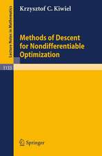 Methods of Descent for Nondifferentiable Optimization