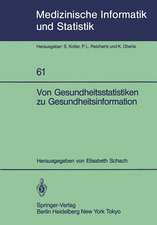 Von Gesundheitsstatistiken zu Gesundheitsinformation