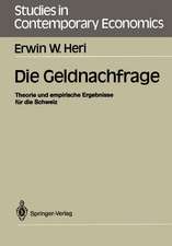 Die Geldnachfrage: Theorie und empirische Ergebnisse für die Schweiz