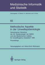 Methodische Aspekte in der Umweltepidemiologie: Gemeinsamer Workshop der AG ‘Epidemiologie’ der GMDS und des Medizinischen Instituts für Umwelthygiene, Düsseldorf, 1985