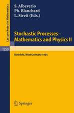 Stochastic Processes - Mathematics and Physics II: Proceedings of the 2nd BiBoS Symposium held in Bielefeld, West Germany, April 15-19, 1985