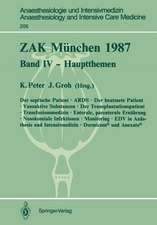 ZAK München 1987: Band IV — Hauptthemen