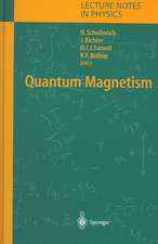 Quantum Magnetism