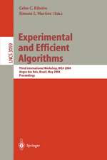 Experimental and Efficient Algorithms: Third International Workshop, WEA 2004, Angra dos Reis, Brazil, May 25-28, 2004, Proceedings