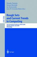 Rough Sets and Current Trends in Computing: 4th International Conference, RSCTC 2004, Uppsala, Sweden, June 1-5, 2004, Proceedings