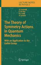 The Theory of Symmetry Actions in Quantum Mechanics: with an Application to the Galilei Group