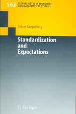 Standardization and Expectations