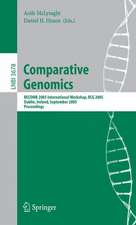 Comparative Genomics: RECOMB 2005 International Workshop, RCG 2005, Dublin, Ireland, September 18-20, 2005, Proceedings