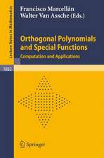 Orthogonal Polynomials and Special Functions: Computation and Applications