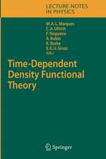 Time-Dependent Density Functional Theory