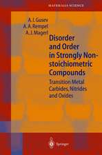 Disorder and Order in Strongly Nonstoichiometric Compounds: Transition Metal Carbides, Nitrides and Oxides