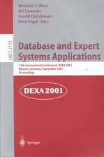 Database and Expert Systems Applications: 12th International Conference, DEXA 2001 Munich, Germany, September 3-5, 2001 Proceedings